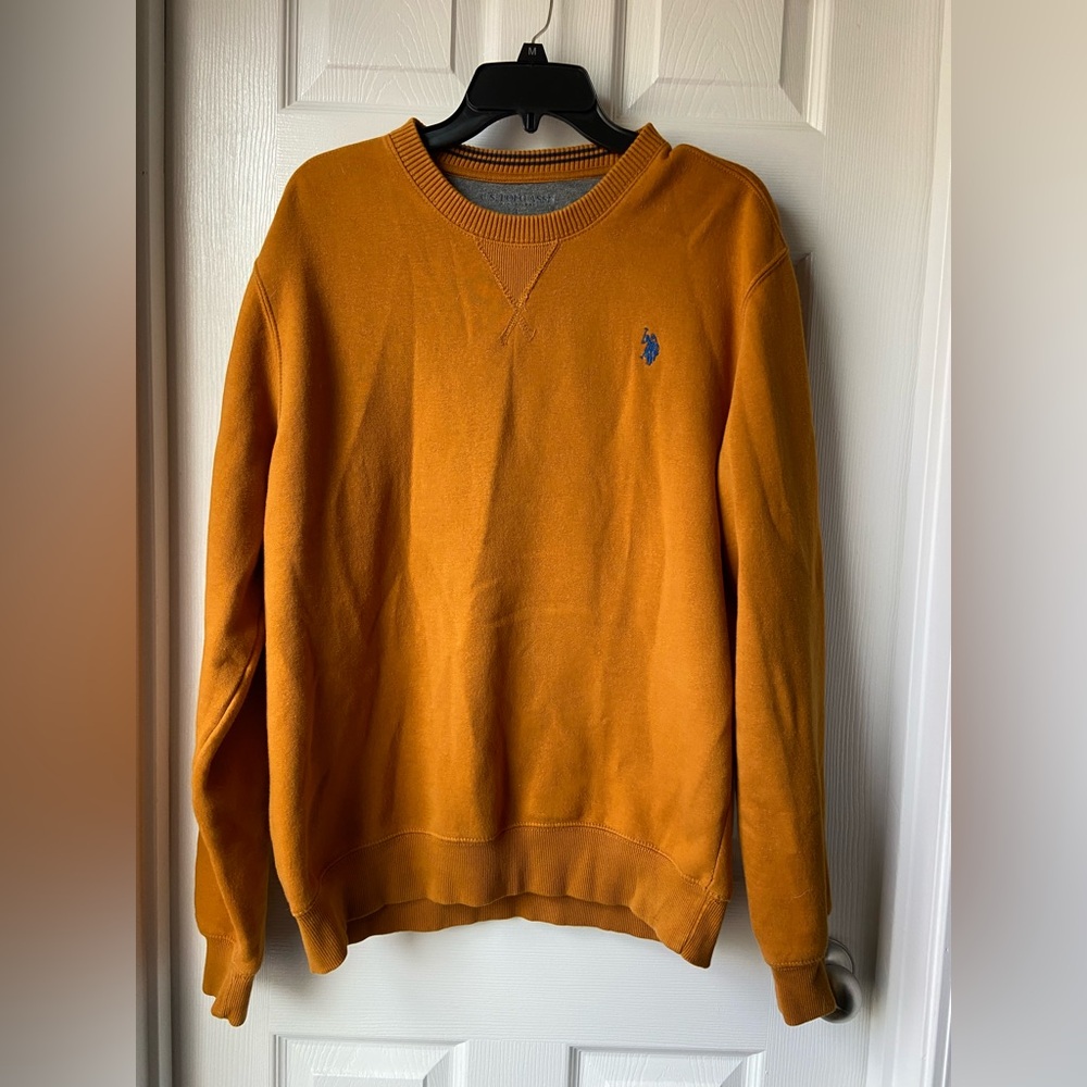 Men’s Mustard Crewneck Sweatshirt